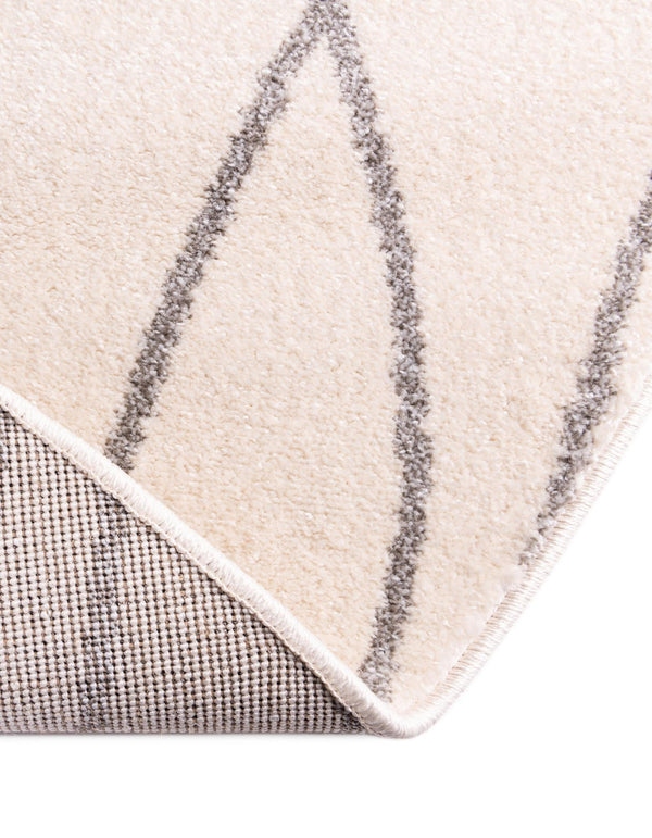 Marrakesh Sands Collection Area Rug -  Fez Round Ivory  lifestyle 50