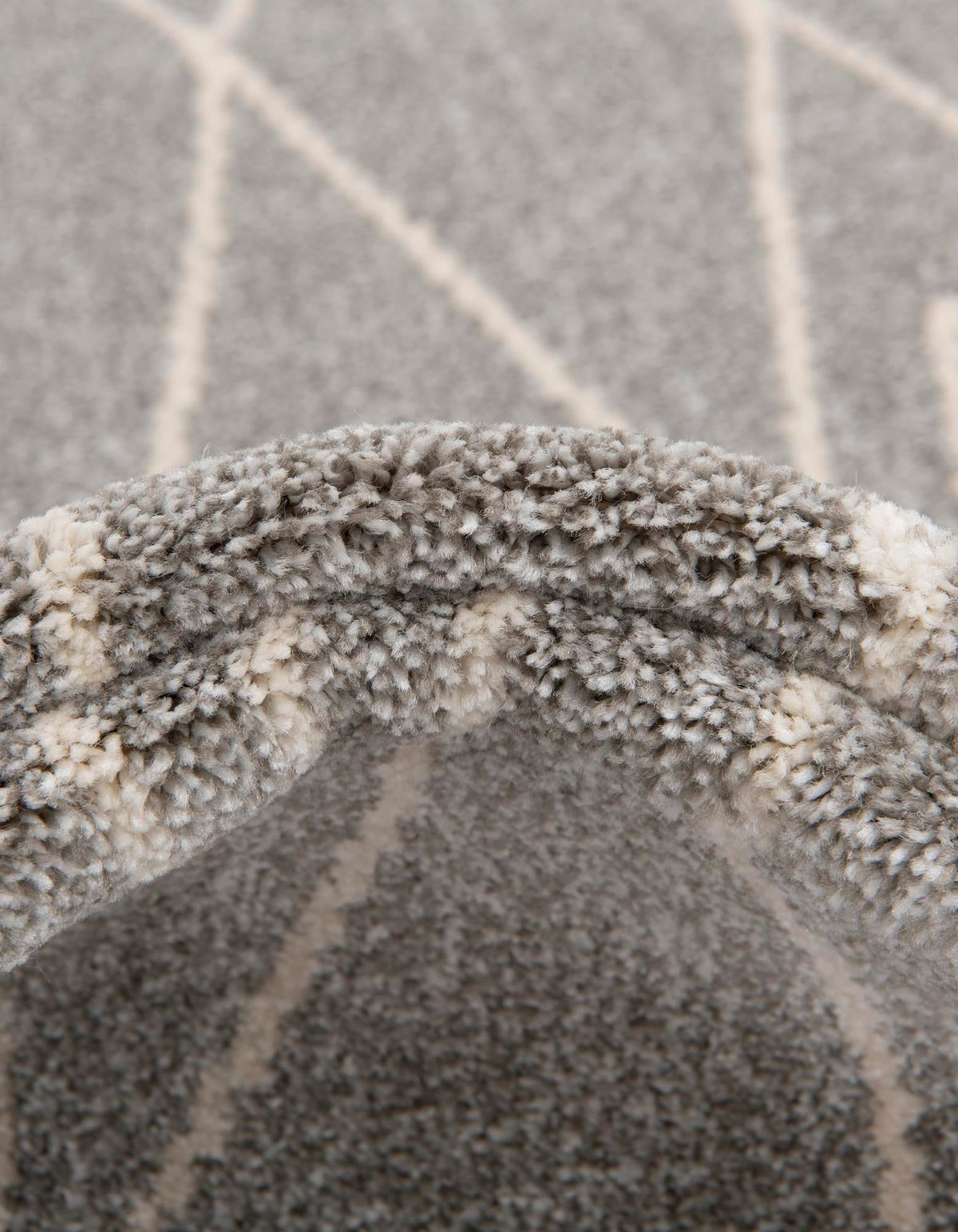 Marrakesh Sands Collection Area Rug -  Fez Round Gray  lifestyle 47