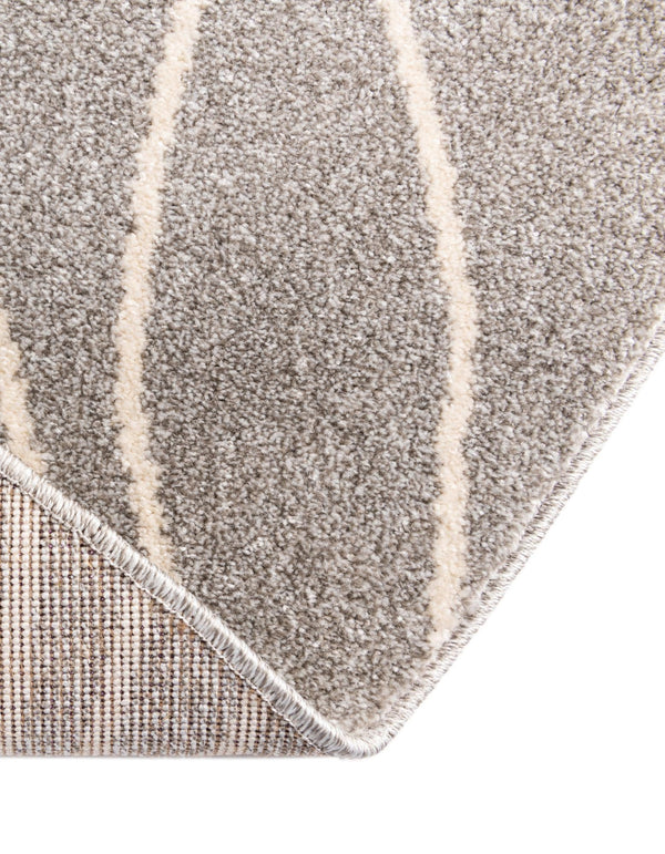 Marrakesh Sands Collection Area Rug -  Fez Round Gray  lifestyle 49