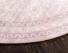 Lagoon Luxe Collection Area Rug -  Shoreline Round Pink  lifestyle 30