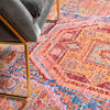 Lagoon Luxe Collection Area Rug -  Dunes Rectangle Peach  lifestyle 6