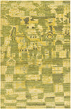 Lagoon Luxe Collection Area Rug -  Nautical Rectangle Green Main