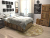 Lagoon Luxe Collection Area Rug -  Nautical Round Light Brown  lifestyle 6