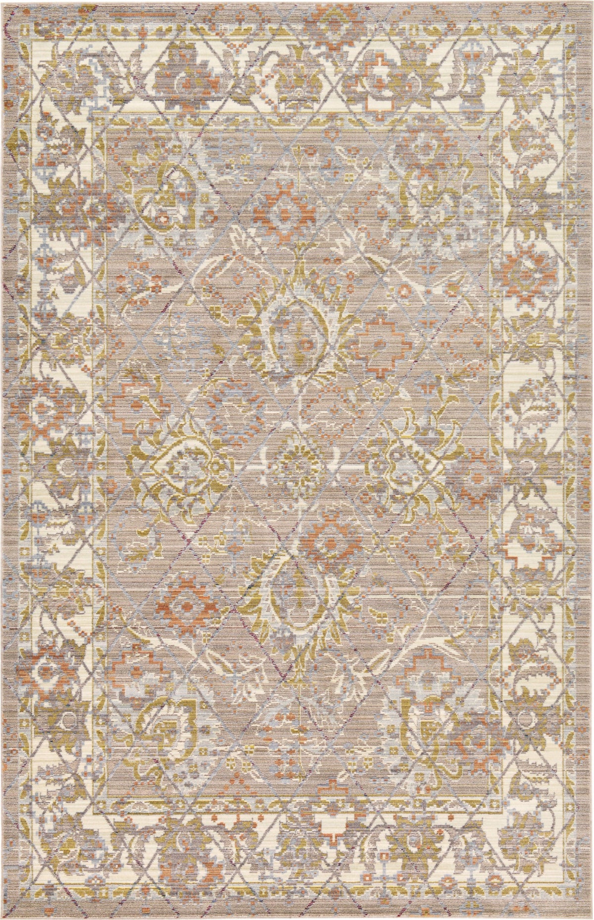 Lagoon Luxe Collection Area Rug -  Seagrass Rectangle Brown Main