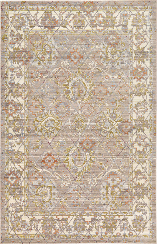 Lagoon Luxe Collection Area Rug -  Seagrass Rectangle Brown Main