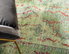 Lagoon Luxe Collection Area Rug -  Driftwood Rectangle Green  lifestyle 6