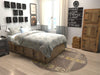 Lagoon Luxe Collection Area Rug -  Current Round Brown  lifestyle 6