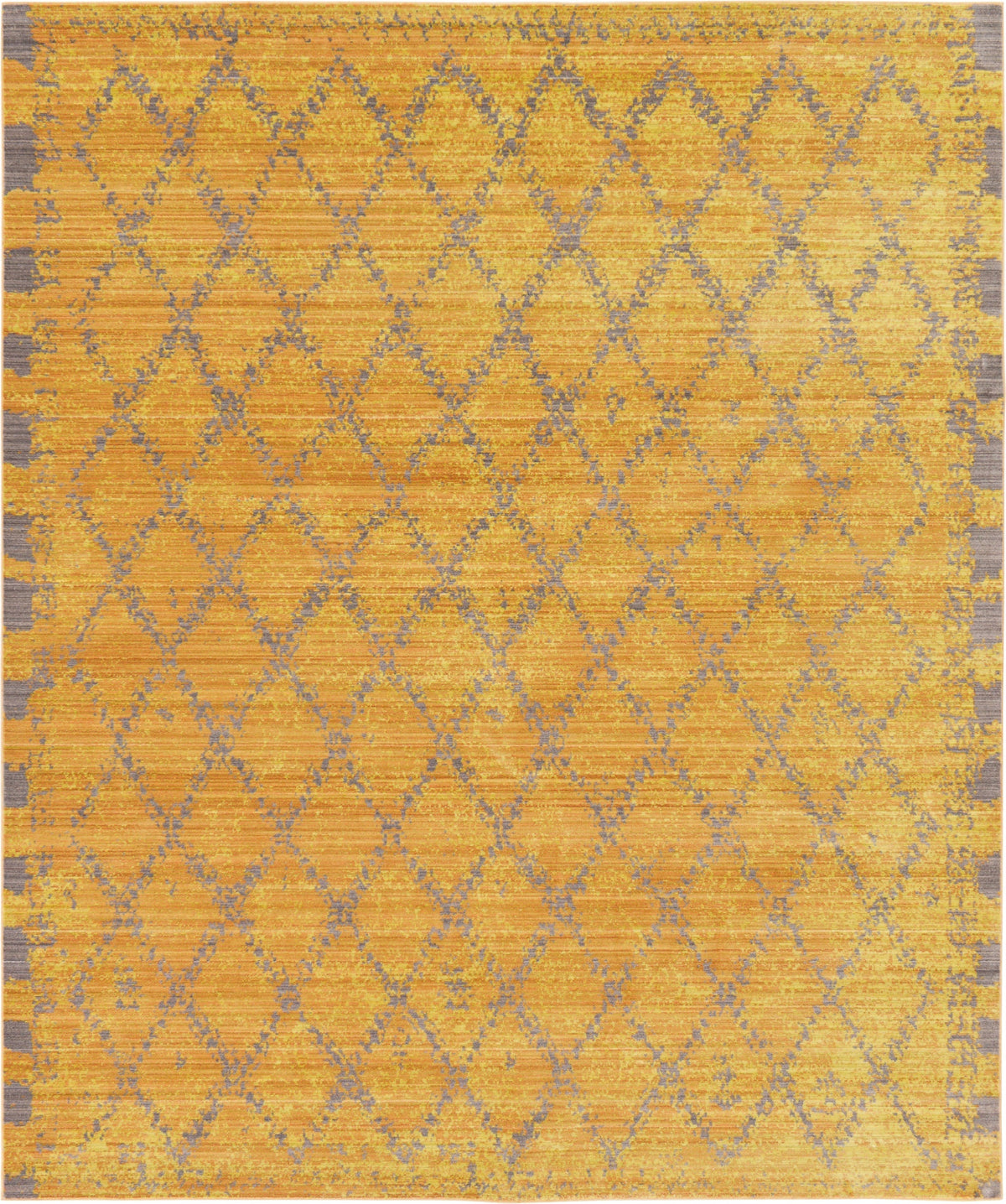 Lagoon Luxe Collection Area Rug -  Splash Rectangle Gold Main