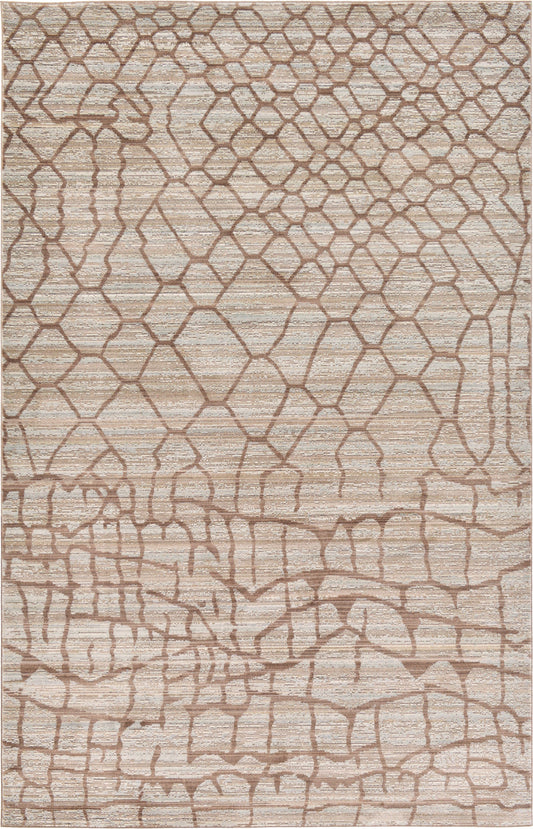 Lagoon Luxe Collection Area Rug -  Marina Rectangle Beige Main