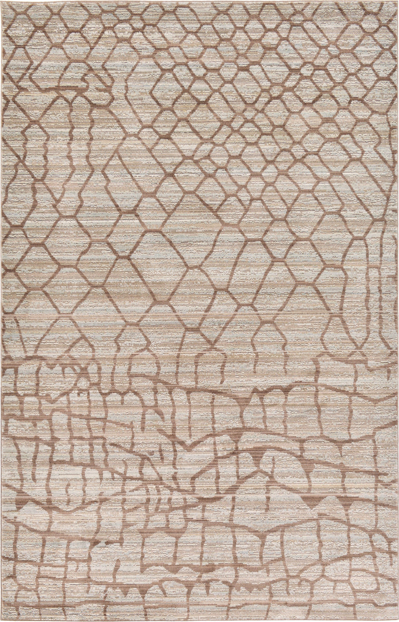 Lagoon Luxe Collection Area Rug -  Marina Rectangle Beige Main