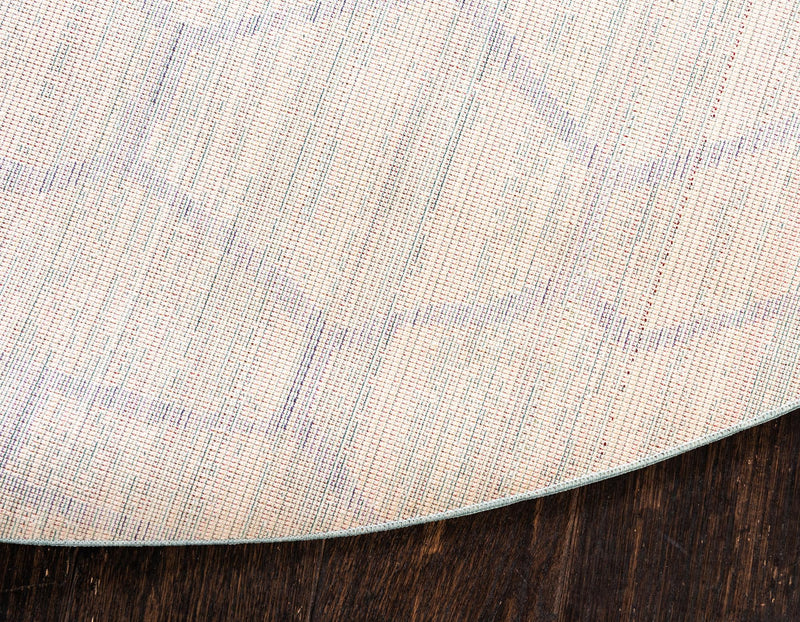 Lagoon Luxe Collection Area Rug -  Marina Round Light Blue  lifestyle 13