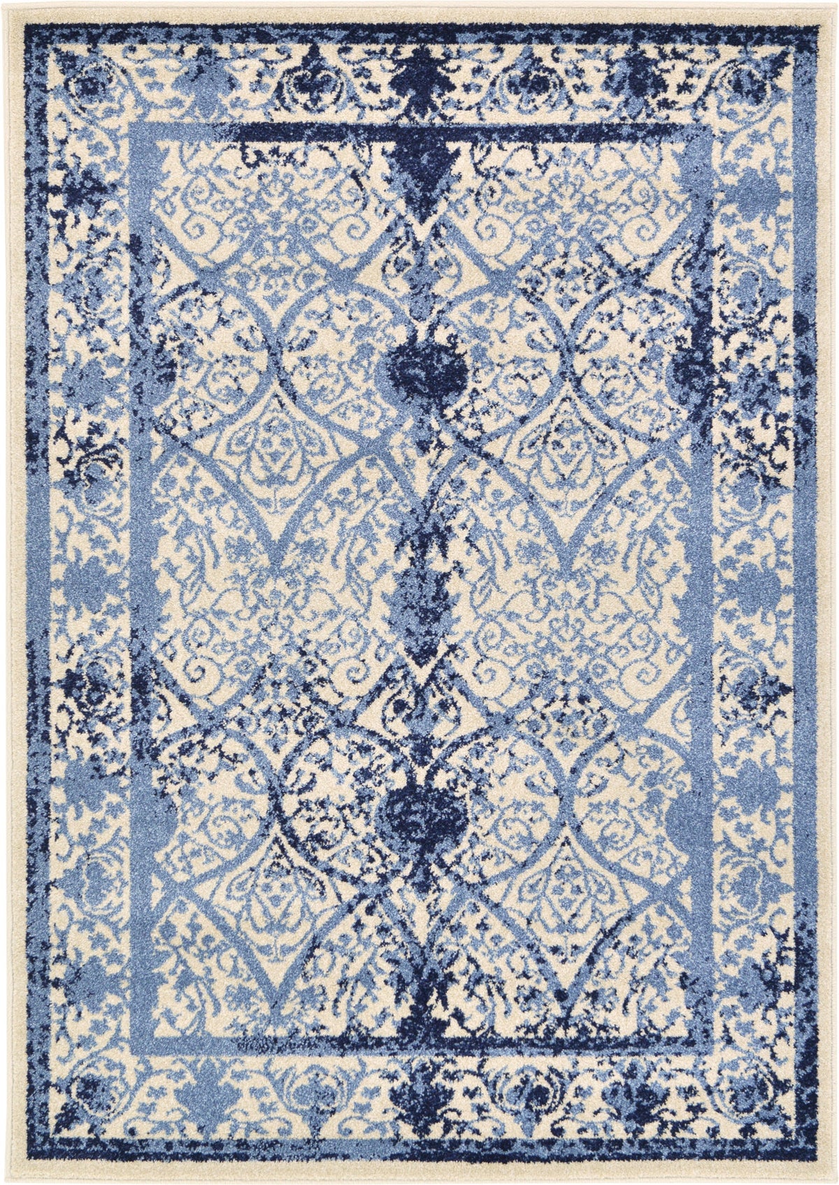 Horizon Collection Area Rug -  Canyon Rectangle Ivory Main