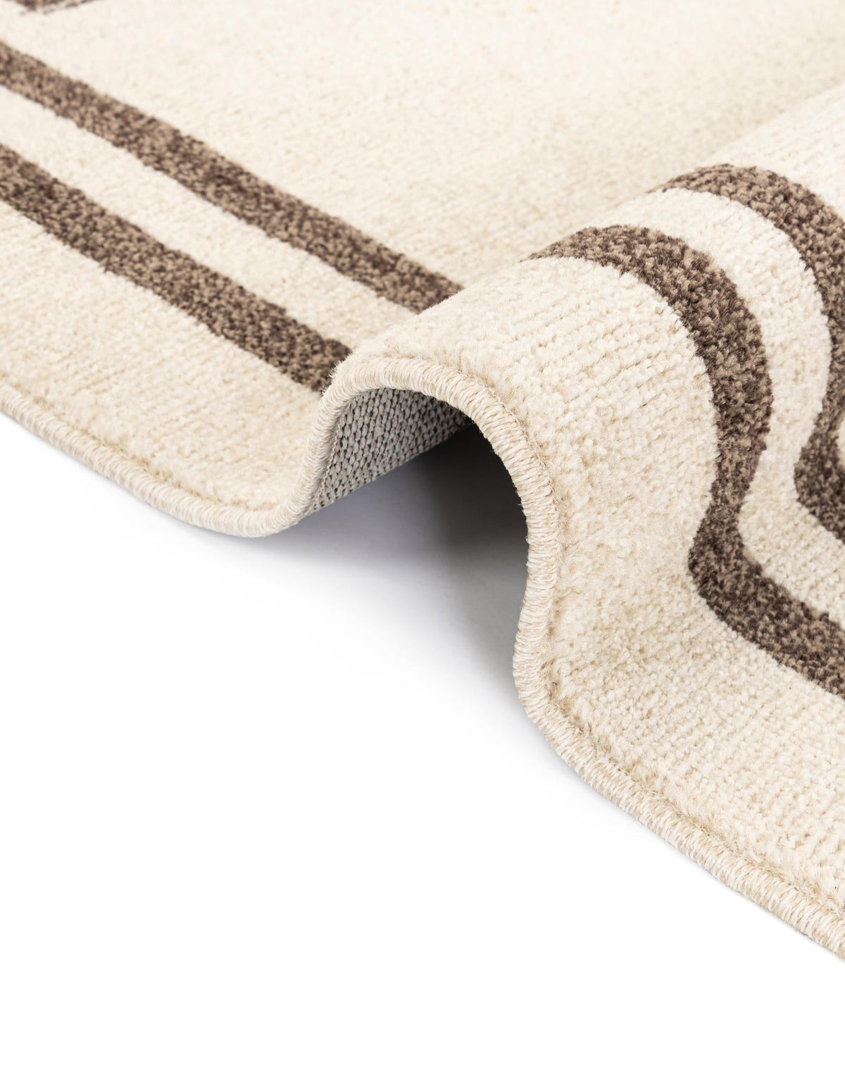Aegean Labyrinth Collection Area Rug -  Rhodes Rectangle Beige and Brown  lifestyle 43