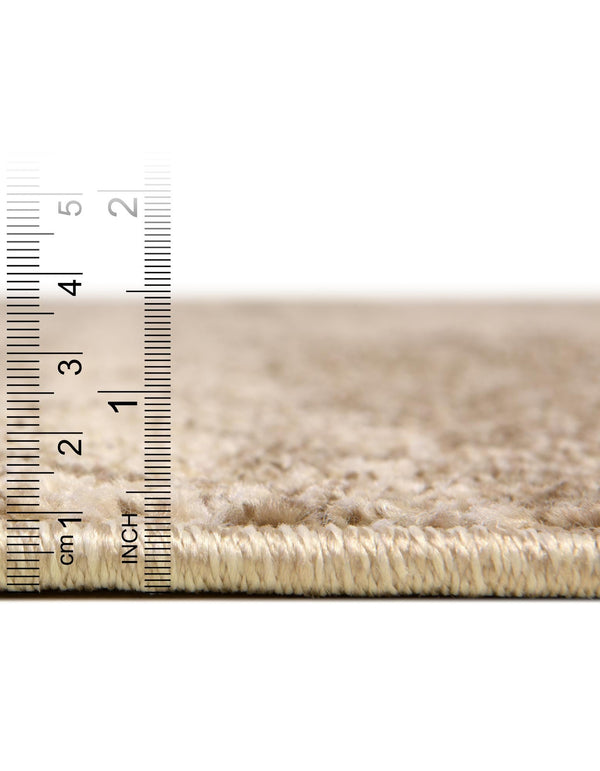 Studio Haven Collection Area Rug -  Gallery (Bone Beige) Round Bone Beige  lifestyle 34