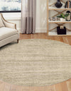 Studio Haven Collection Area Rug -  Gallery (Bone Beige) Round Bone Beige  lifestyle 64