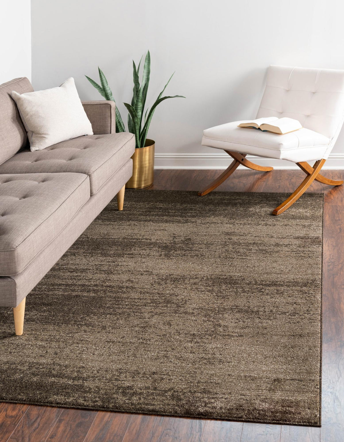 Studio Haven Collection Area Rug -  Gallery (Brown) Rectangle Brown  lifestyle 3