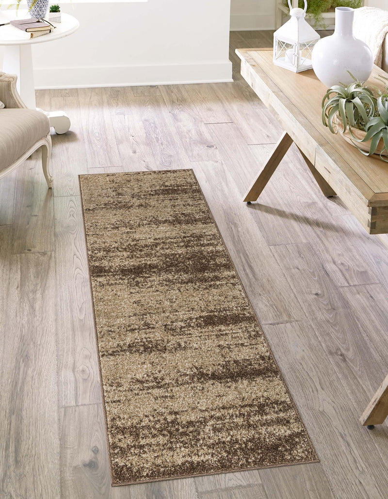Studio Haven Collection Area Rug -  Gallery (Brown) Runner Brown  lifestyle 23