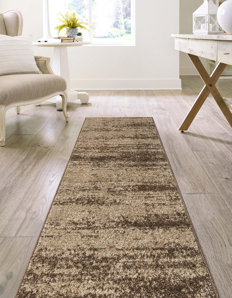 Studio Haven Collection Area Rug -  Gallery (Brown) Runner Brown  lifestyle 29