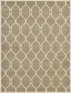 Lattice Gardens Collection Area Rug -  Vinehaven Rectangle Beige Main