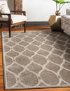 Lattice Gardens Collection Area Rug -  Vinehaven Rectangle Beige  lifestyle 4