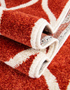 Lattice Gardens Collection Area Rug -  Vinehaven Rectangle Terracotta  lifestyle 56
