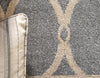 Lattice Gardens Collection Area Rug -  Vinehaven Rectangle Light Gray  lifestyle 24