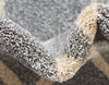 Lattice Gardens Collection Area Rug -  Vinehaven Rectangle Light Gray  lifestyle 34