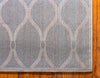 Lattice Gardens Collection Area Rug -  Vinehaven Rectangle Light Gray  lifestyle 44