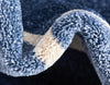 Lattice Gardens Collection Area Rug -  Gardenisle Rectangle Light Blue  lifestyle 8
