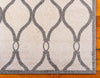 Lattice Gardens Collection Area Rug -  Latticegrove Rectangle Cream  lifestyle 9