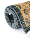 Persian Elegance Collection Area Rug -  Khorramabad Rectangle Navy Blue  lifestyle 3