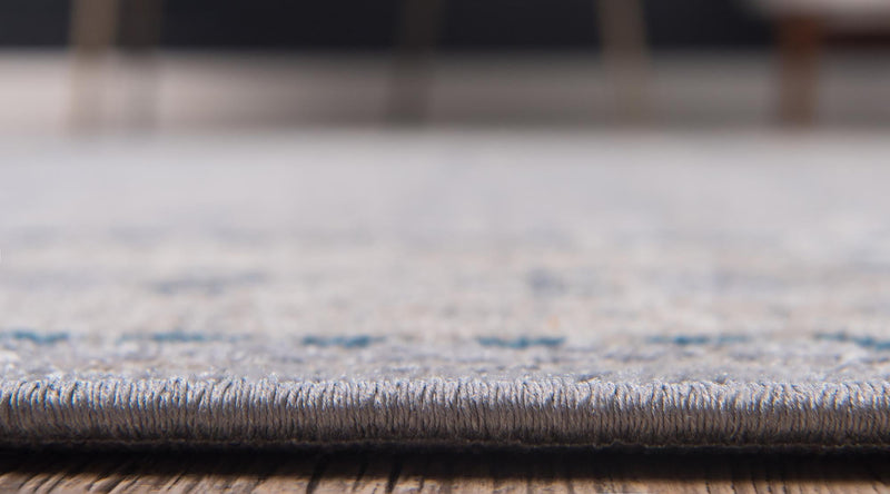 Salzburg Elegance Collection Area Rug - Mirabell Rectangle Gray  lifestyle 9