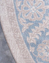 Salzburg Elegance Collection Area Rug -  Getreidegasse Round Cream  lifestyle 57