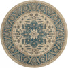 Salzburg Elegance Collection Area Rug -  Getreidegasse Round Cream  lifestyle 14