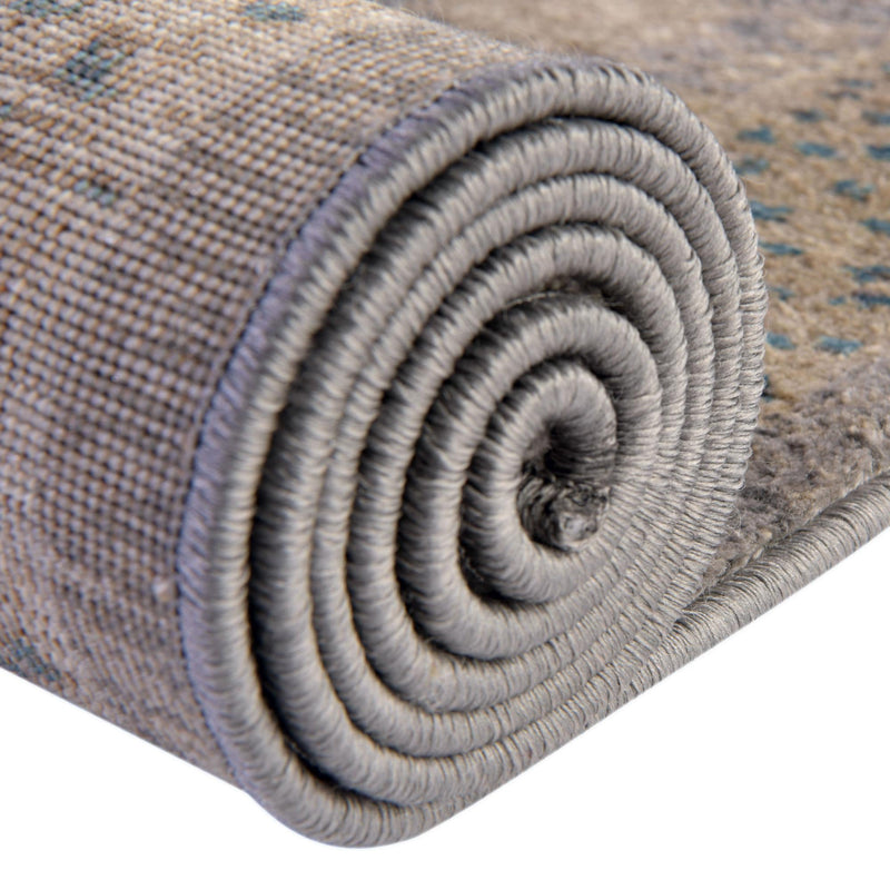 Salzburg Elegance Collection Area Rug -  Hellbrunn Rectangle Gray  lifestyle 22