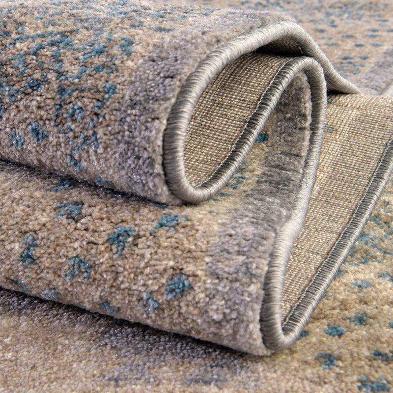 Salzburg Elegance Collection Area Rug -  Hellbrunn Rectangle Gray  lifestyle 23