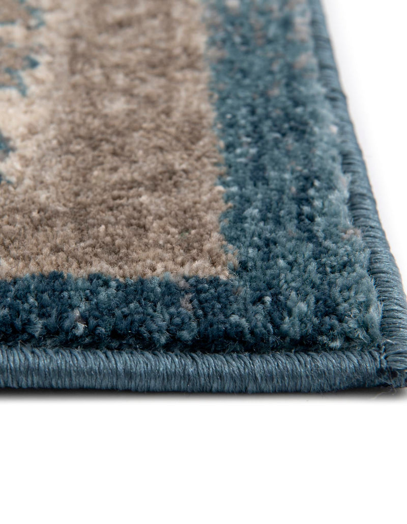 Salzburg Elegance Collection Area Rug -  Hellbrunn Rectangle Light Blue  lifestyle 14