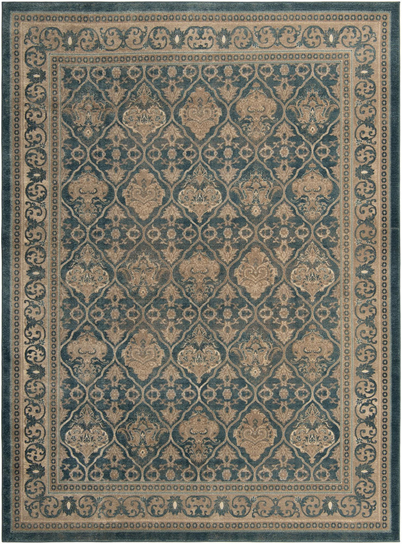 Salzburg Elegance Collection Area Rug -  Kapuzinerberg Rectangle Light Blue Main