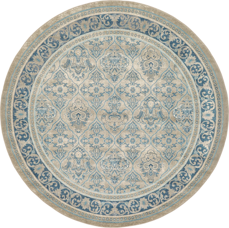 Salzburg Elegance Collection Area Rug -  Kapuzinerberg Round Beige  lifestyle 25