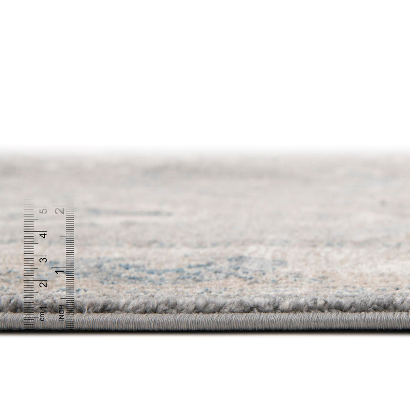 Salzburg Elegance Collection Area Rug -  Mozarteum Rectangle Gray  lifestyle 9