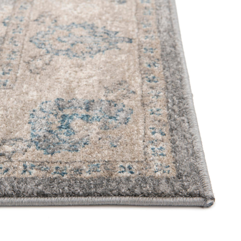 Salzburg Elegance Collection Area Rug -  Mozarteum Rectangle Gray  lifestyle 13
