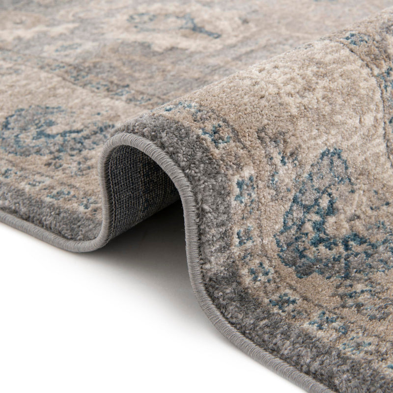 Salzburg Elegance Collection Area Rug -  Mozarteum Rectangle Gray  lifestyle 19