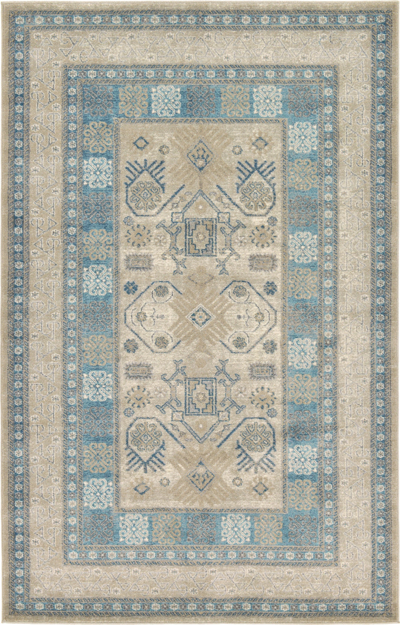 Salzburg Elegance Collection Area Rug -  Untersberg Rectangle Beige  lifestyle 2