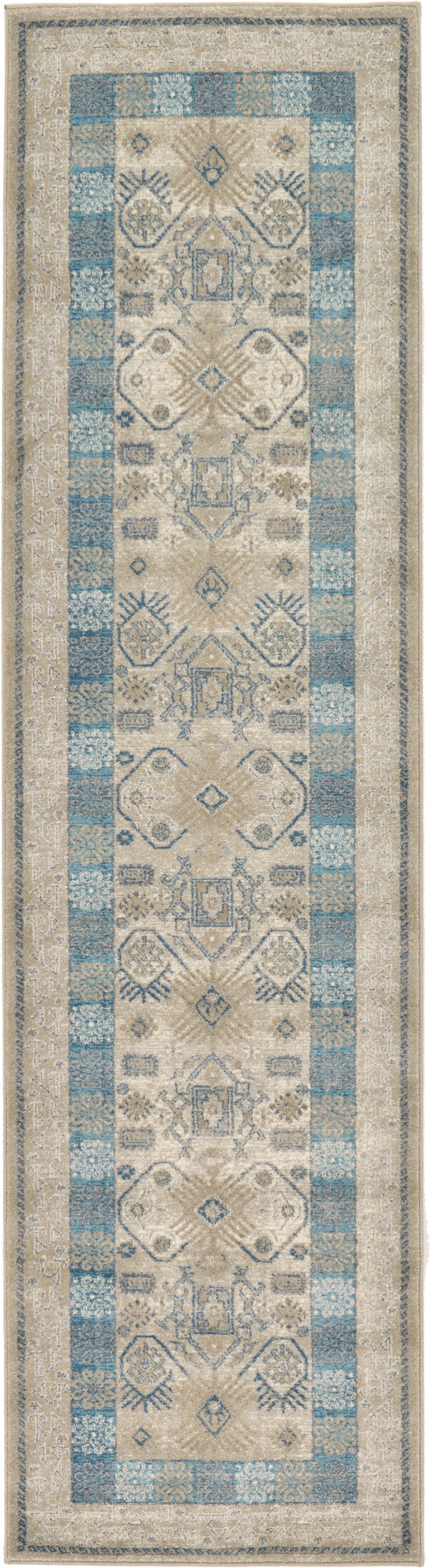 Salzburg Elegance Collection Area Rug -  Untersberg Runner Beige  lifestyle 4
