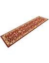 Isfahan Elegance Collection Area Rug - Naghsh-e Jahan (Burgundy) Runner Burgundy  lifestyle 73