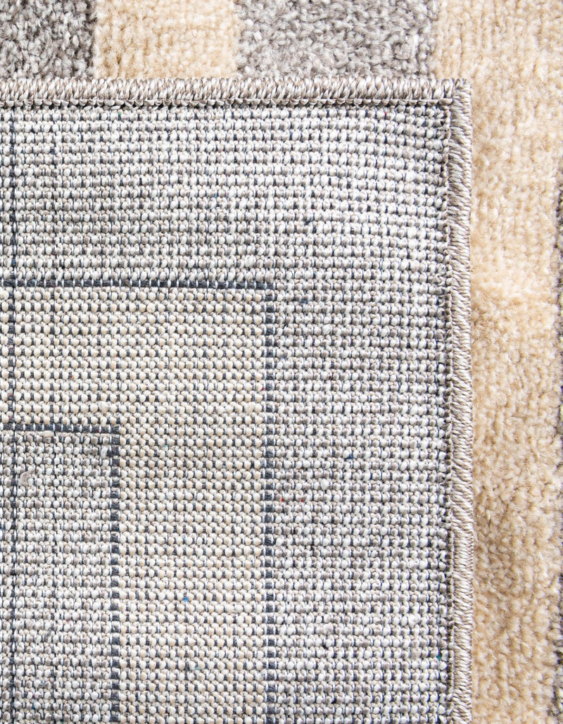 Aegean Labyrinth Collection Area Rug -  Mykonos Rectangle Gray  lifestyle 20