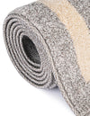 Aegean Labyrinth Collection Area Rug -  Mykonos Rectangle Gray  lifestyle 35