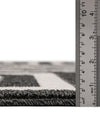 Aegean Labyrinth Collection Area Rug -  Mykonos Rectangle Black  lifestyle 12