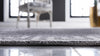 Aegean Labyrinth Collection Area Rug -  Santorini Rectangle Gray  lifestyle 13