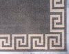 Aegean Labyrinth Collection Area Rug -  Santorini Rectangle Gray  lifestyle 25